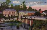 THURY-HARCOURT (Calvados).   Le Pont De La Gare St-Benin ( Belle Carte Couleur) - Thury Harcourt