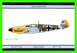 AVION - MESSERSCHMITT Bf-109 F2 - GERMANY 1941 -  SERVICE/UNIT: JG53 - ORIENTAL CITY PUBLISHING GROUP LIMITED ISSUED - 1939-1945: 2nd War