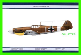 AVION - MESSERSCHMITT Bf-109 F2 No 1, 1941 - SERVICE/UNIT : 1/JG53 - ORIENTAL CITY PUBLISHING GROUP LIMITED ISSUED - 1939-1945: 2. Weltkrieg