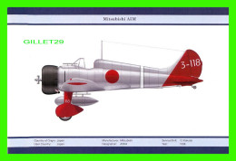 AVION - MITSUBISHI A5M4 No 3-118, 1939 - SERVICE/UNIT : CARRIER SORYU -  ORIENTAL CITY PUBLISHING GROUP LIMITED ISSUED - - 1939-1945: II Guerra