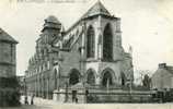 CPA Pont L´Evêque - Eglise (Abside) - Pont-l'Evèque