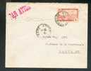 Enveloppe Par Avion Algérie-Paris - Cartas & Documentos