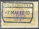 _3b979: N° TR978: BALGERHOEKE // N°1: Type: F_N1: Iets Beschadigd... - 1895-1913