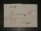 (811) Stampless Cover From Zurich To Wolfen 1826 - ...-1845 Prephilately