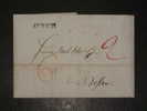 (811) Stampless Cover From Zurich To Wolfen 1826 - ...-1845 Vorphilatelie