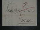 (830) Stampless Cover From Winterhur To Wohlen 1834 - ...-1845 Precursores