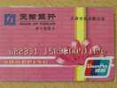 FINE USED CHINA BANK OF TIANJIN SHOPPING CARD - Cina