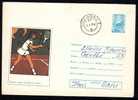 TENNIS,rare Cover Stationery 1974 Romania. - Tennis