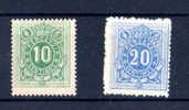 1870, Timbre Taxe  1 Et 2 **  Cote 357 €, ++ Neuf Sans Charnière ++ Postfris - Sellos