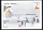 PINGOUINS 1998,BELGICA-EXPEDITION,E XPLORER;FREDERICK COOK,CARD ROMANIA - Pingouins & Manchots