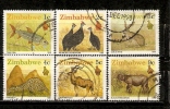 Zimbabwe  1990  Wildlife  (o) Perf 14.5 - Zimbabwe (1980-...)