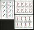 Russia 1992, Mi 245-247, Summer Olypics Barcelona, Mini Sheets - MNH ** - Fogli Completi