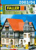 FALLER HO, TT, N, Z : Catalogue 2003-2004, 418 Pages. Sommaire Détaillé : Voir Scan. Excellent état. - Frans