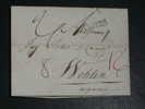 (847) Stampless Cover From Lausanne To Wohlen 1826 - ...-1845 Precursores