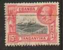 Kenya, Uganda, Tanganika  ; 1935 ; N°Y/T : 36  ; Ob ;Georges V ; Cote Y  :   E . - Kenya, Ouganda & Tanganyika