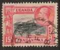 Kenya, Uganda, Tanganika  ; 1935 ; N°Y/T : 36  ; Ob ;Georges V ; Cote Y  :   E . - Kenya, Ouganda & Tanganyika