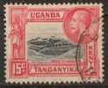 Kenya, Uganda, Tanganika  ; 1935 ; N°Y/T : 36  ; Ob ;Georges V ; Cote Y  :   E . - Kenya, Uganda & Tanganyika