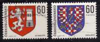 Tchécoslovaquie 1975 N°Y.T. : 2097 Et 2098 Obl. - Gebruikt