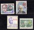 Tchécoslovaquie 1976 N°Y.T. : 2144,2145,2147 Et 2148 Obl. - Used Stamps