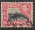 Kenya ; Uganda ; Tanganika ; 1938 ; N° Y/T : 53 ; Ob ; Georges VI ; Cote Y:  3.00  E. - Kenya, Ouganda & Tanganyika