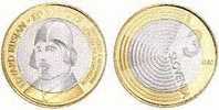 NEW 2009 SLOVENIA 3 EUR COIN EDVARD RUSJAN UNC - Slovenië