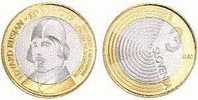 NEW 2009 SLOVENIA 3 EUR COIN EDVARD RUSJAN UNC - Eslovenia