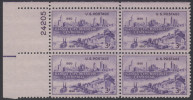 !a! USA Sc# 0994 MNH PLATEBLOCK (UL/24205) - Kansas City, Missouri - Ungebraucht