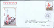 PF-195 CHINA ORCHID FLOWERS P-cover - Enveloppes