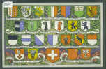 CARTE PATRIOTIQUE - ARMOIRIES DES CANTONS SUISSES - TB - St. Anton