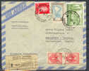 Argentina Ministerio De Comunicaciones Airmail Via Aerea Registered Certificado Deluxe Buenos Aires 1956 Cover T Germany - Airmail