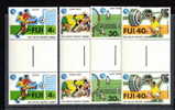 Fiji Scott # 405 - 408 MNH VF Gutter Pairs. Complete...................................C36 - Fiji (1970-...)