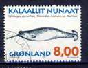 #Greenland 1997. Whales (2). Michel 308x. Cancelled (o) - Usati
