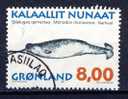 #Greenland 1997. Whales (2). Michel 308x. Cancelled (o) - Gebruikt