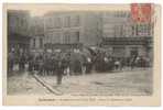 CPA AUBUSSON - INONDATIONS DU 9 JUIN 1911 - PLACE DE L'ANCIENNE HALLE - Aubusson