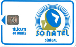 # SENEGAL 4 Sonatel 40 Sc4 - Back : Sans Cartouche   Tres Bon Etat - Sénégal