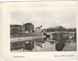 SARREGUEMINES  Nouveau Pont Des Alliés (angle Plié En Haut à Droite) - Sarreguemines