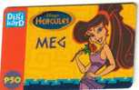 PHILIPPINES  50 PESOS DISNEY HERCULES   MEG  WOMAN  CARTOON  ED25/08/98   READ DESCRIPTION !! - Filippine