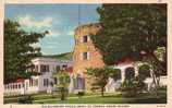 St. Thomas - Castle Hotel - Virgin Islands Iles Vierges - Linen Toilée - 1950s - Non Circulée - Isole Vergini Americane