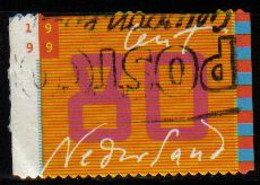 Holanda 1999 Scott 1032 Sello º Centenario Sellos Comunicación: Caligrafía Y Monitor Estilizado Michel 1732 Yvert 1707 - Used Stamps