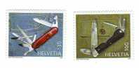 Switzerland / Switzerland Knifes - Unused Stamps