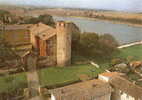 Launac Vue Aérienne Du Chateau Et Le Lac Vers Muret Luchon St Ferreol St Bertrand De Comminges - Autres & Non Classés