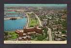 ST PETERSBURG FLORIDA - WATERFRONT PARK  WITH VINOY PARK HOTEL IN FOREGROUND - POSTMARKED 1967 - St Petersburg