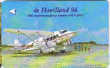 Jersey, 55 JER A,  £2, 60th Anniversary Airport, De Havilland 86, Airplane. - Jersey En Guernsey