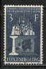 Q289.-. LUXEMBOURG / LUXEMBURO.- 1956.- SCOTT # 316.- USED. STEEL BEAM AND MODEL OF CITY  OF LEXOUMBURG.- - Used Stamps