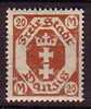 N0166 - DANTZIG Yv N°99 ** - Mint