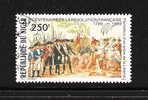 REPUBLIQUE DU NIGER - 1989 - VALORE OBLITERATO DA 200 F. DEDICATO ALLA RIVOLUZIONE FRANCESE - IN BUONE CONDIZIONI. - French Revolution