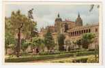 SALAMANCA (Castilla Y Leon) : Plaza De Colon / Place C. Colomb ; Années 50 ; Animée , TTB - Salamanca