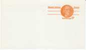 UX66 1973 8-cent Postal Card Unused, Samuel Adams Patriot - 1961-80