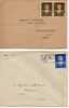 PAYS-BAS / NETHERLANDS -1949-1967 -REINE / QUEEN JULIANA - LOT DE 7 ENVELOPPES - Lettres & Documents