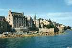 CPSM-29-FINISTERE- ROSCOFF- Vue Générale Sur Les Remparts. 195/3 - Roscoff